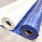 텐텐지 롤천막지 바닥보양 인테리어 그라운드시트 청탑지 백탑지 청색 1 0m x 85m 1개