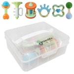 서룡 그린라이프 Greenlife 딸랑이 치발기 세트 1개