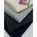 줄 누빔 3중지 다이마루 원단 4종 도톰한 맨투맨 츄리닝셋업 애견의류 소품 커버 진차콜 1개