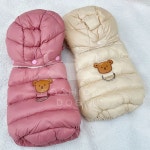 강아지 웰론 후드 패딩 1P 반려견 겨울 보온 점퍼