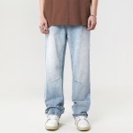 남성청바지 라이트 일자핏 캐주얼 진 스트릿 배기핏 긴바지 데님팬츠 MODU5