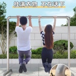 세탁소행거 옷가게 튼튼한 수납 1 8M 1 5M 길이 옷걸이 높이 파이프 대형