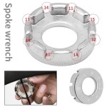 1PC 자전거 스포크 렌치 도구 로드 바이크 키 사이클링 스틸 휠 MTB 제거 액세서리