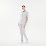 EvermediUniform 에버메디 고급 업무복 간호복 3PCS 자켓 상의 하의 세트 오피스복 병원유니폼 EU2 여자 S55