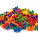 유치원 창의력 발달놀이 눈송이 블록 150pcs 아기