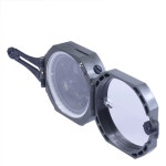 수 계 초록 탐사조사 백패킹 나침의 접이식 군용 지질 나침반 1 M2 녹색