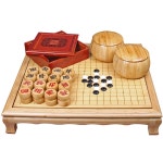 바둑세트 원목 바둑판 기원 테이블 장기판 좌식 고급 오목판 어르신 선물 휴대용