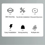 자동 조임 끈 도어 클로저 슬라이딩 사무실 욕실 침실 가구 단순 무음 비 펀칭