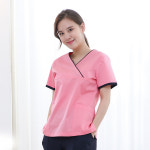 아리울 여름용 연체리 Y넥 간호사복 병원복 간호복 수술복 실습복 77 SY-118LC