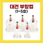 대건부항컵 1박스 10개입 1호 5호 한의원 가정용 3호 10개입 10개