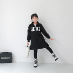 제이키즈 여아용 라타 반집업 기모 원피스 13호 J6957