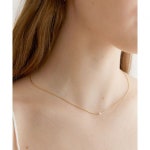 할렌 ONE PEARL THIN NECKLACE N003