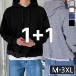 1 1 남녀공용 특양면 세미 오버핏 후드티 6075-2 105