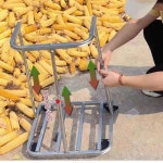 마대걸이 프레임 마대거치대 대형 폐기물 쓰레기 건설현장