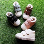 몰캉 찍찍이 털 운동화 160