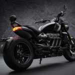 로켓 3 스트리트 트리플 S 765 765R 스피드 트리플 오토바이 핸들 바 백미러 핸들 바 엔드 미러 키트 765RS 1200RS 1200RR