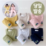 딸꾹샵 곰돌이상하세트 곰돌이상하복 만세베어상하복 베어상하세트 S 곤색