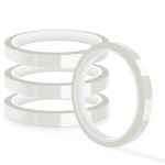 2팩 내열 테이프 - x 33m 롤 열 프레스 전자 제품 비닐 전사 승화용 접착