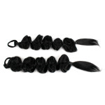 땋은머리 댕기머리 헤어스타일 가발