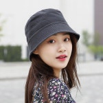 체리플로피 버킷햇 여자 남자 등산모자 숏챙 여성벙거지모자 피싱0161 5컬러 - 주문시 색상이름 확인필수 02 챠콜