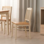 소티디자인 알베로2 고무나무원목 식탁의자 1 1 원목의자