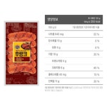 백설 숯불갈비후랑크 프랑크햄 120g x 3개