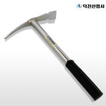 일체형 농기구 약초괭이 쇠자루 덕진 약괭이 곡괭이 휴대용 농장