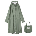 스토리원 남녀공용 후드 레인코트 레인자켓 우비 우의 비옷 가방세트 URJ013