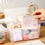 투명 대용량 플라스틱 필통