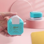모양 R4 R7 R0 3 In 1 펀칭기 DIY 카드 종이 구멍 펀치 커터 도구