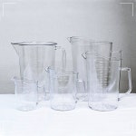 투명 4리터 계량눈금 계량컵 용량 17 5x26 pc F5WAC5050