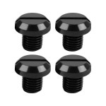4Pcs M10 x 1 25 CNC 오토바이 미러 구멍 블랭킹 플러그 나사 볼트 왼쪽 오른손 스레드 캡 유니버설 피트