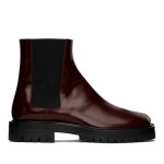 메종마르지엘라 메종마르지엘라 버건디 타비 카운티 첼시 부츠 Bordeaux S57WU0275 P3827 H8913