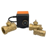 1 2 3 4 1 2 전동 볼 밸브 3 선 제어 황동 전기 물 기름 액체 220V 12V 24V