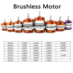 모터 2-3S RC 미니 멀티콥터 고정식 항공기용 D2822