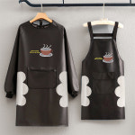 긴팔앞치마 카페 유니폼 요리 방수앞치마 앞치마 방수 공방