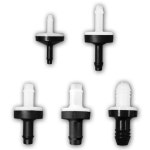 편도 밸브 PA66 플라스틱 역류 방지 밸브 내열성 내유성 체크 송아지 4 5 6 8