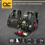 CLC 커스텀 가죽 공예 L255 테크 기어 53 포켓 라이트 백팩