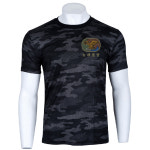 해병대 LVT 캐릭터 티셔츠 쿨드라이검정반팔 100