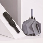 샤오미 90 전자동 역방향 조명 양우산 원터치 대형 3단 자외선차단 방수우산