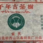 운남 보이차 생차 2003년 천년고차수 진장 금전 노반장 고수차 500g