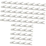 SUPVOX 60pcs 그늘막 천 고정 클립 햇빛 가리개 커버 클램프 정원 액세서리 그물 방풍