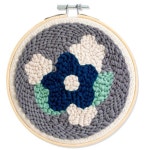 초등 펀치 니들 자수 만들기 재료 5인용 백두산천지 유치원 노인 손놀이 주제