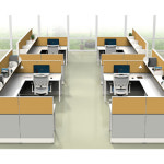 유로파 블럭 강의실 오피스 66T 기본 파티션 관공서 H1370