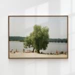 요로코롬 스튜디오 바다포스터 빈티지감성 여름 가로포스터 Olive Summer