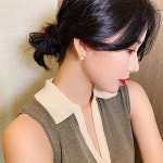 소프트 스퀘어 진주 귀걸이