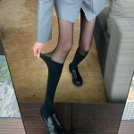 여성 페이크 오버니삭스 팬티스타킹 1P 얇은 스타킹