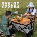 캠핑 웨건 카트 접이식 광폭 폴딩카트 플랫 캐리어