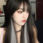 브랜드엑스 필수템 간단한 스타일링 컬러 브릿지 똑딱핀