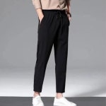 남성 팬츠 스판 바지 여름 아이스 쿨 바지